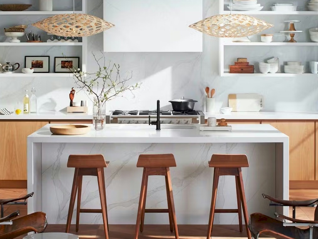 Waterfall Edge Countertops Los Angeles