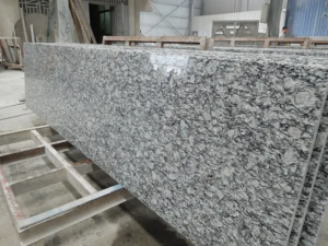 Black & White 108x25 inch prefabricated ganite countertops.