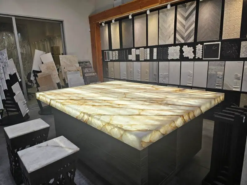 Quartzite kitchen island countertop Simi Valley..