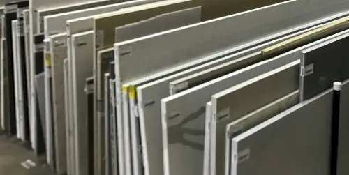 We offer remnant slabs for vanities, fireplaces, and small jobs at discounted pricing.